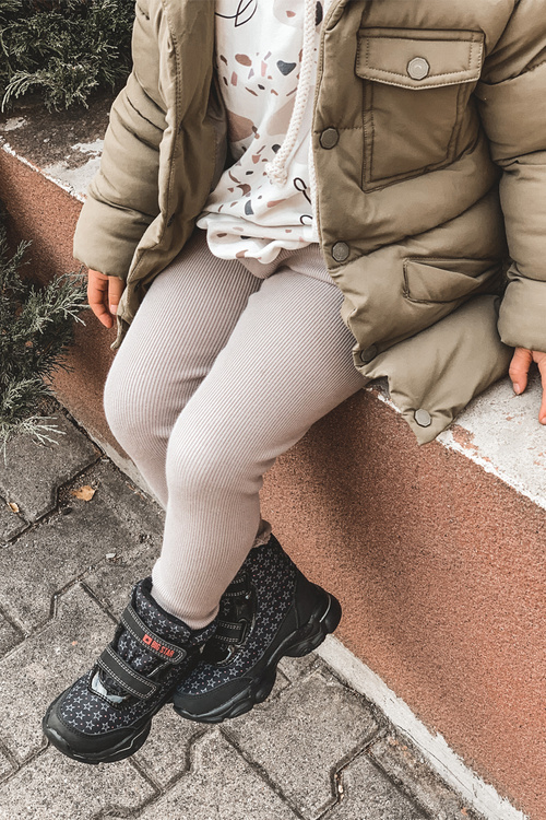 Dziecięce Botki Śniegowce Big Star II374091 Czarne