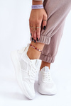 Damskie Wygodne Sneakersy Memory Foam System Big Star LL274415 Białe
