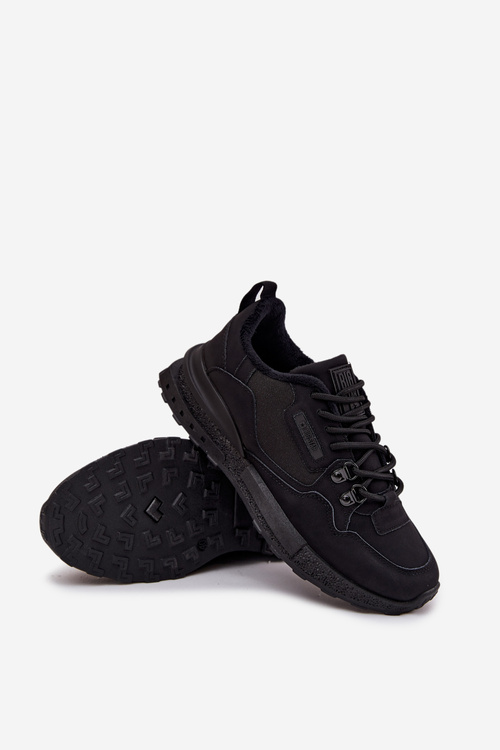 Buty Sportowe Męskie Ocieplane SS174411 HI-POLY SYSTEM Czarne