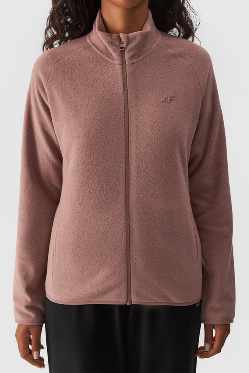 Polar Damski Regular Ze Stójką 4F 4FWMM00TFLEF294-83S Beżowy