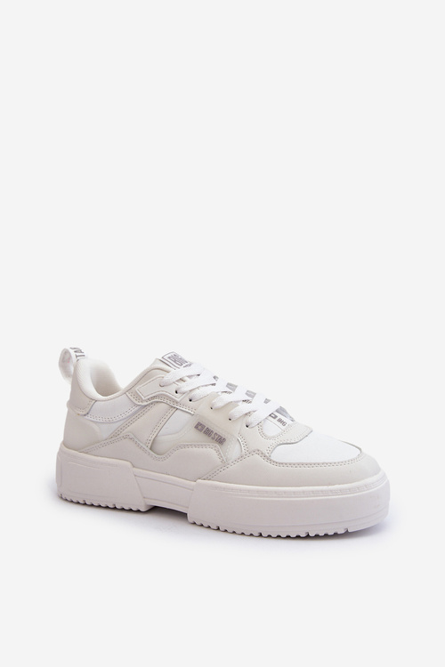 Sneakersy Damskie Big Star NN274357 Memory Foam System Białe