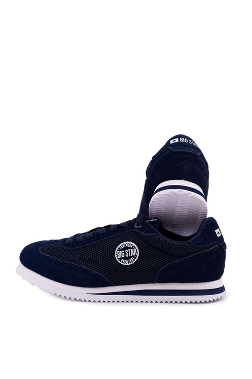 Sportowe Męskie Buty Big Star Granatowe DD174087