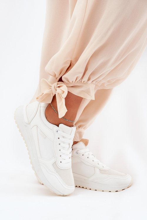 Buty Sportowe Damskie Białe Laaksona