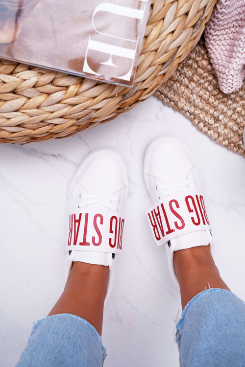 Trampki Damskie Big Star Białe EE274039