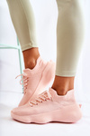 Wsuwane Buty Sportowe Damskie Różowe Dalmiro