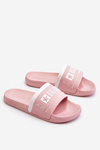 Damskie Lekkie Klapki Big Star LL274730 Jasnoróżowe