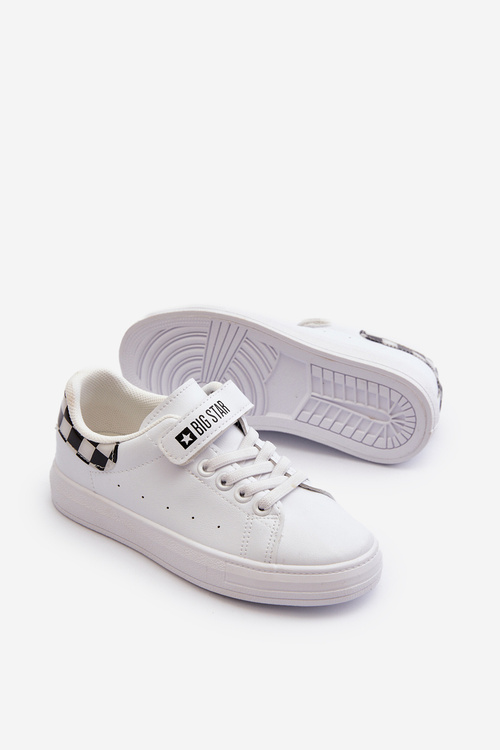 Buty Sportowe Dziecięce Big Star NN374058 HI-POLY SYSTEM Białe