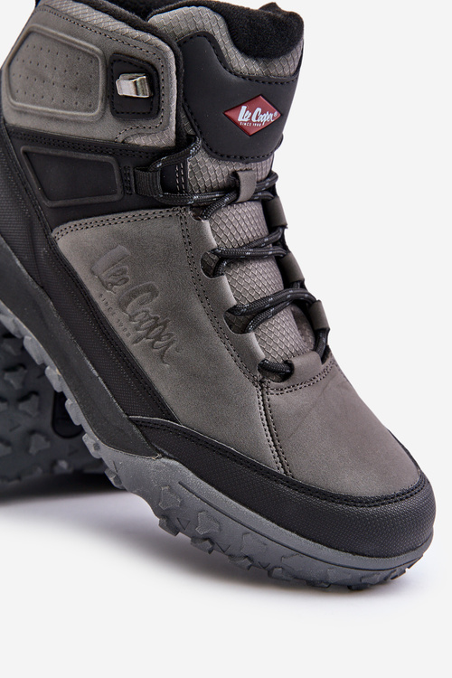 Ocieplane Męskie Buty Trekkingowe Lee Cooper LCJ-24-01-2939 Szare