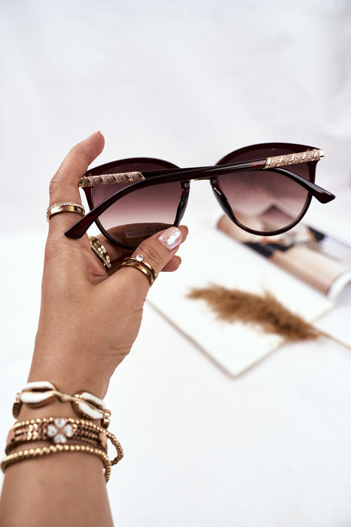 Okulary Przeciwsłoneczne Prius PR-V68 Brązowe Gradient