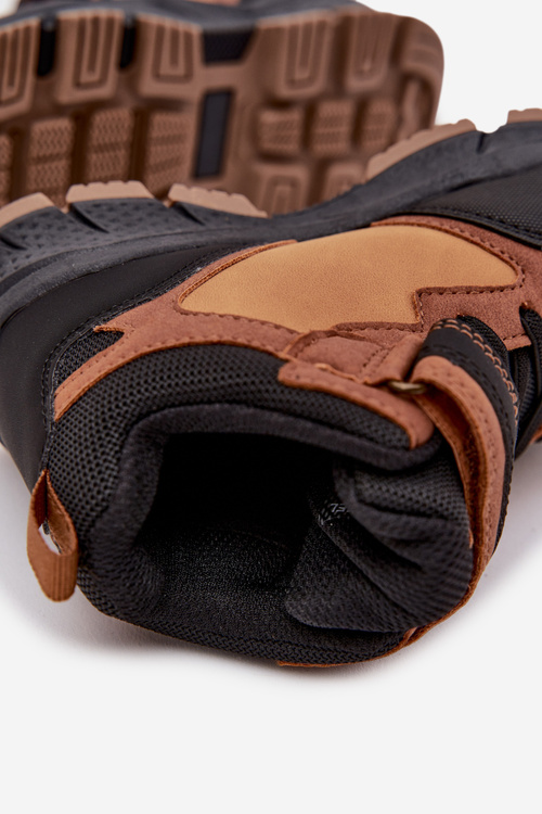 Buty Zimowe Trekkingowe Dziecięce Na Rzep Ocieplane Camel Miravie