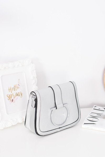 Damska Srebrna Elegancka Listonoszka