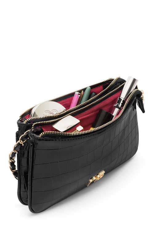 Torebka Listonoszka NOBO L3580-C020 Czarna