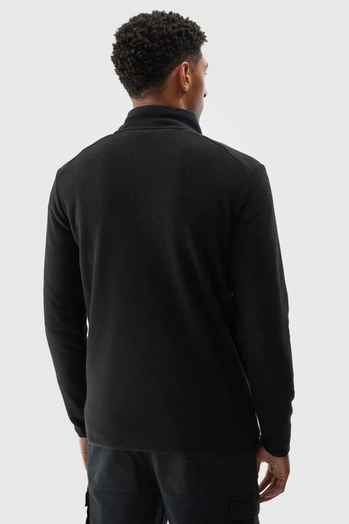 Polar Męski Ze Stójką Regular 4F 4FWAW24TFLEM250-20S Czarny