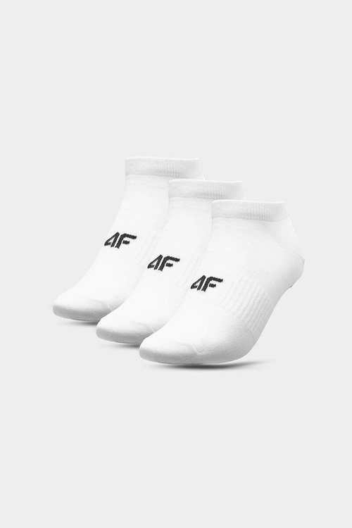 Skarpety Męskie Casual 4F 3-PACK 4FAW23USOCM203-10S Białe