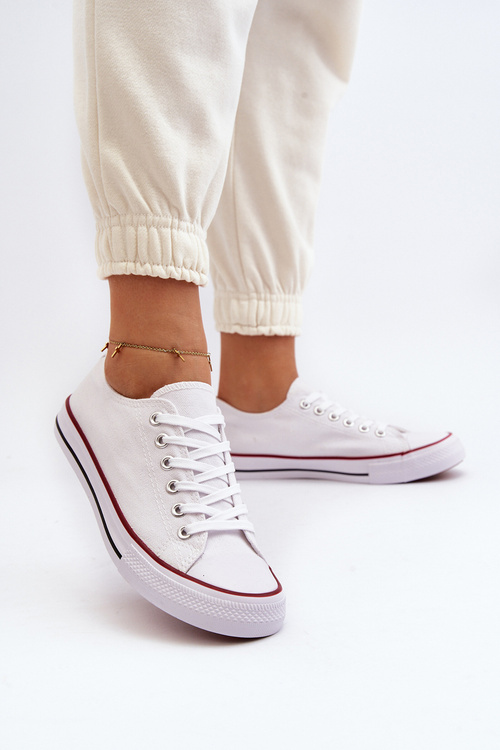 Trampki Damskie Białe Isiltara