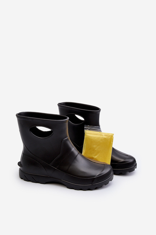 Męskie Kalosze Wodoszczelne GARDEN 753 LEMIGO Czarne