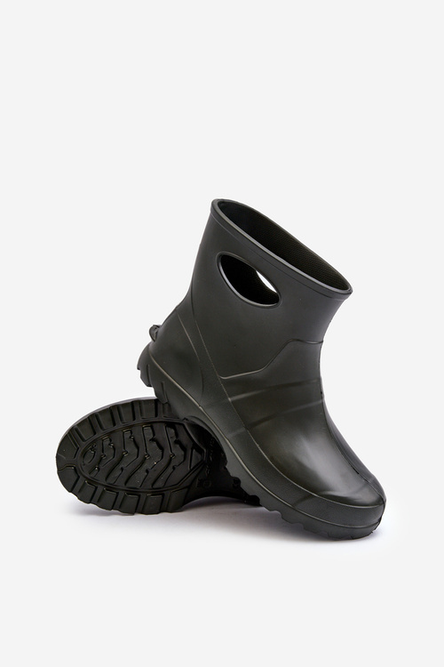 Męskie Kalosze Wodoszczelne GARDEN 753 LEMIGO Ciemnozielone