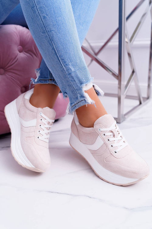 Sportowe Damskie Różowe Buty SportFreak