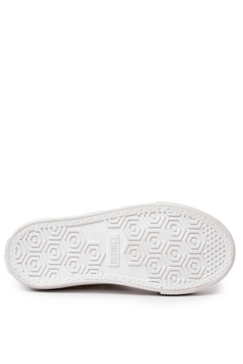 Dziecięce Trampki Na Rzep BIG STAR JJ374053 Białe