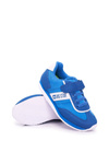 Sportowe Buty Dziecięce Big Star Na Rzepy Niebieskie FF374133