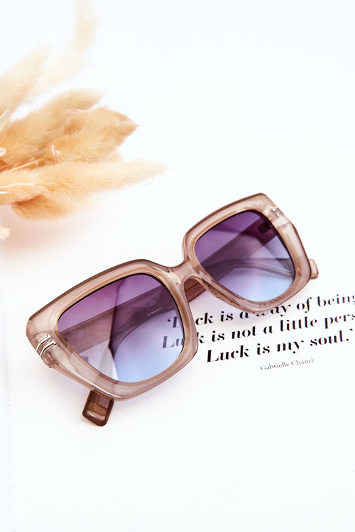 Klasyczne Damskie Okulary Przeciwsłoneczne V110061 Szare