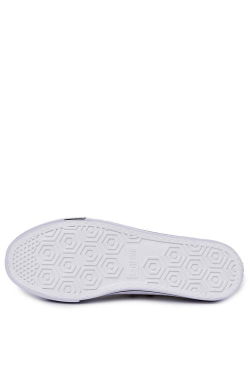 Męskie Niskie Trampki Big Star JJ174137 Białe