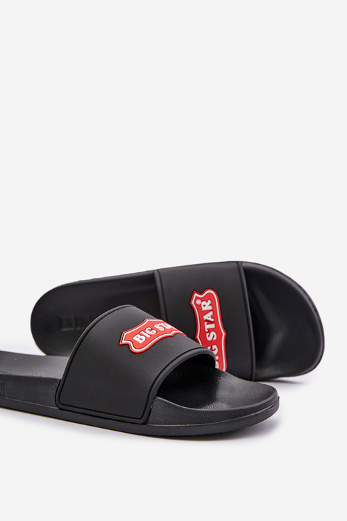 Klapki Damskie Big Star OO274038 Czarne