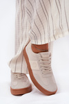 Sneakersy Damskie Big Star RR274806 Beżowe