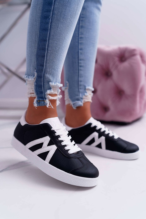 Sportowe Damskie Buty Czarne Sheia