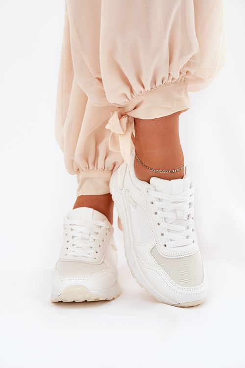 Buty Sportowe Damskie Białe Laaksona