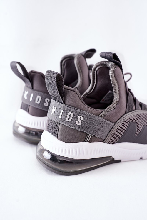 Dziecięce Sportowe Buty Sneakersy ABCKIDS Szare
