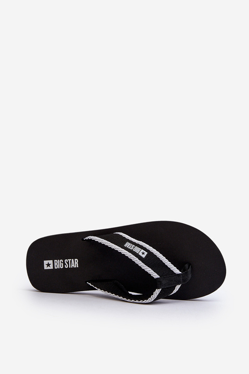 Klapki Japonki Męskie Big Star NN174621 Czarne