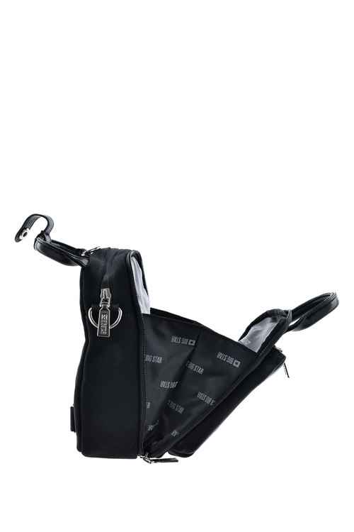 Skórzana Torebka Plecak 2w1 Big Star LL574049 Czarna