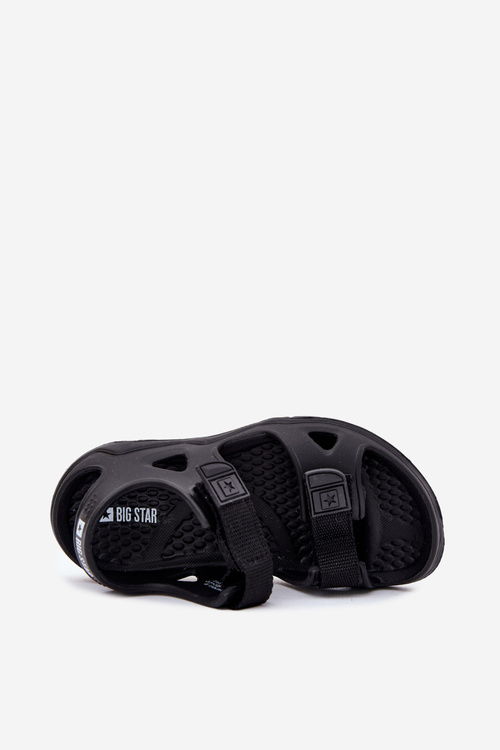 Piankowe Sandały Dziecięce Big Star RR374513 Czarne