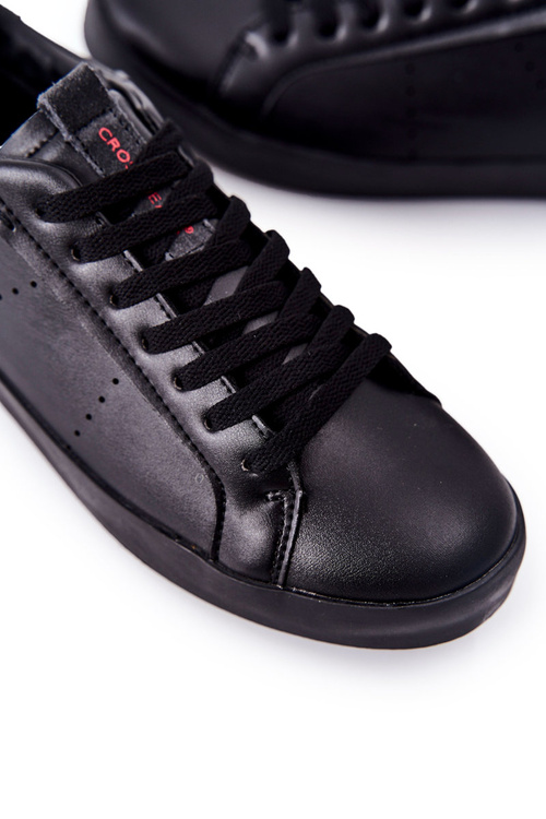 Trampki Męskie Cross Jeans Czarne II1R4013C