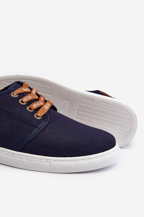 Tenisówki Trampki Męskie Big Star NN176002 Memory Foam System Granatowe