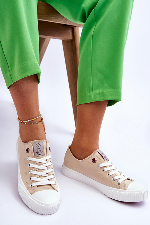 Damskie Trampki Cross Jeans LL2R4070 Beżowe