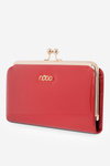 Lakierowany Duży Portfel Damski Nobo NPUR-LR0061-C005 Czerwony
