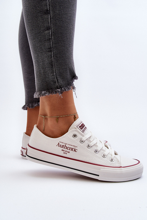 Damskie Trampki Big Star NN274235 Białe