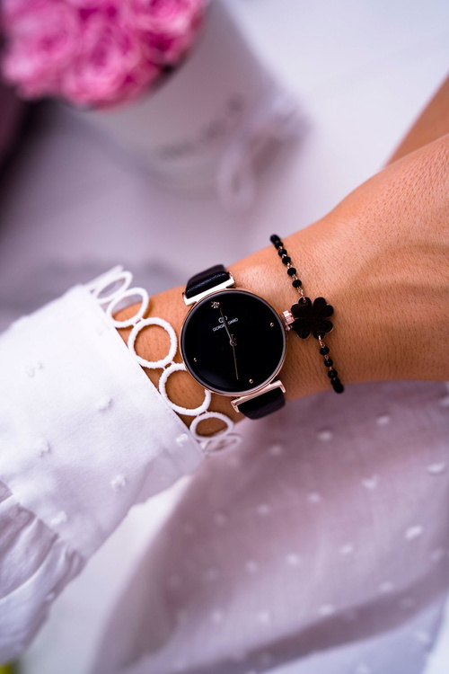 Damski Zegarek Giorgio & Dario Czarny Donara