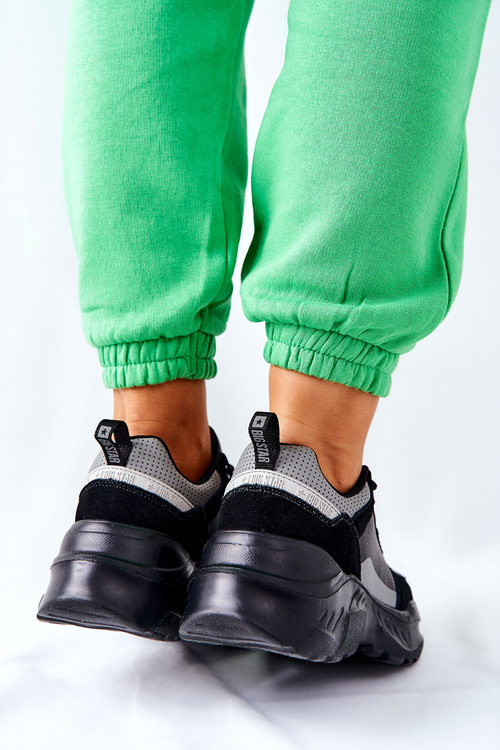 Sportowe Buty Sneakersy Big Star II274285 Czarne