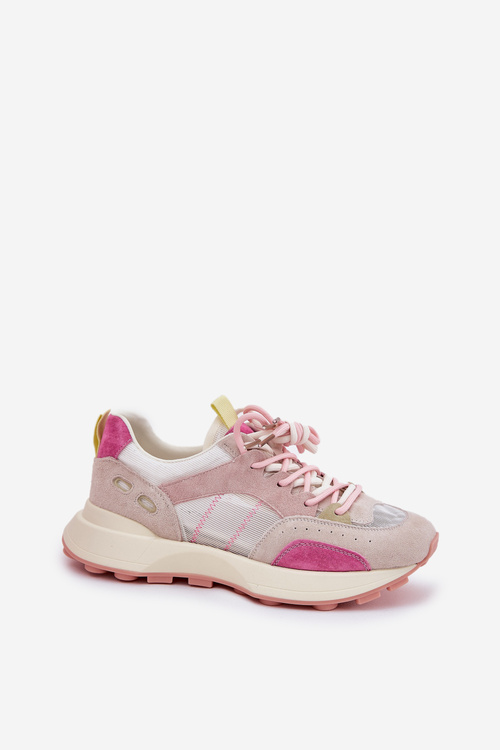 Zamszowe Buty Sportowe Sneakersy Damskie Vinceza 66725 Multikolor