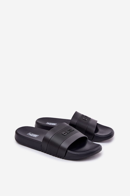 Klapki Męskie Big Star RR174A046 Czarne