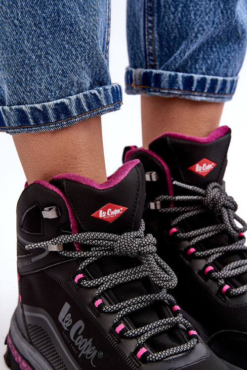 Damskie Buty Trekkingowe Trapery Lee Cooper LCJ-23-01-2020L Czarne