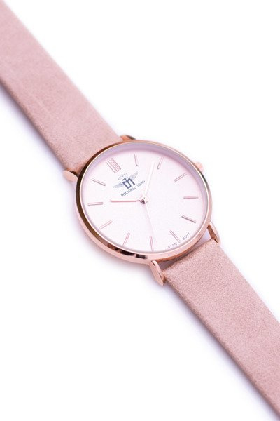 Damski Zegarek Michael John Florence 40mm Beżowy Pasek