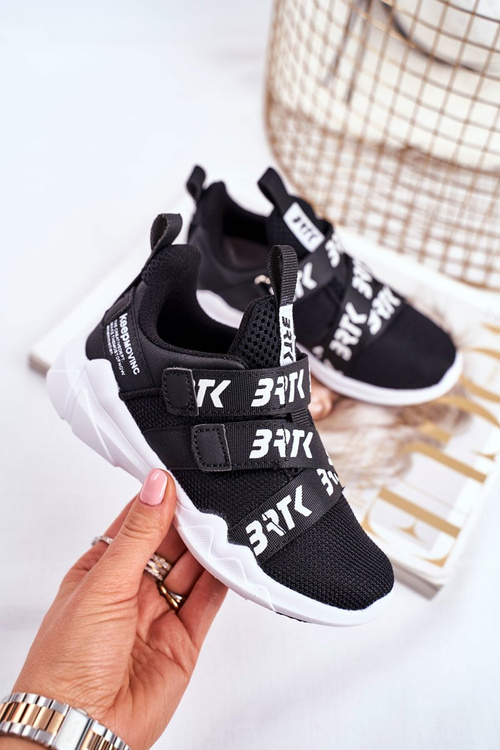 Obuwie Sportowe Dziecięce Bartek Czarne T-75213/W35