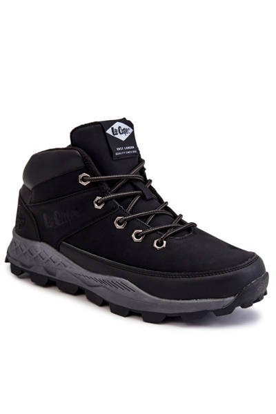 Męskie Ocieplane Botki Trapery Lee Cooper LCJ-22-01-1391 Czarne