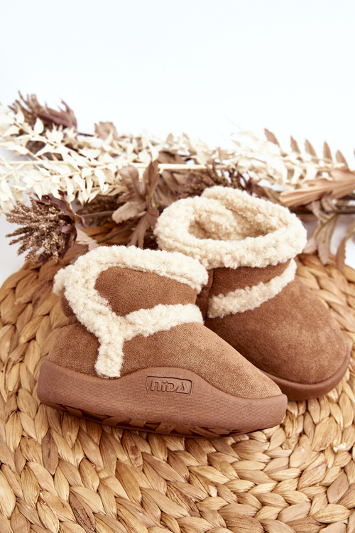 Dziecięce Śniegowce Na Rzep Camel Unitia