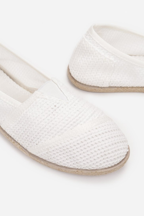Damskie Espadryle Białe Arianna