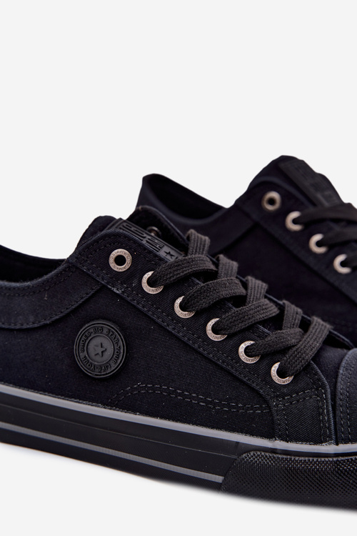 Trampki Męskie Materiałowe Big Star RR174338 Czarne